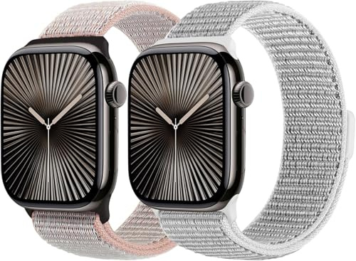 YONGBB Compatible avec Apple Watch Bracelet 38mm 40mm 41mm 42mm 44mm 45mm 46mm 49mm Bracelets pour iWatch Series 11 10 9 8 7 6 5 4 3 SE Ultra 3 2 1