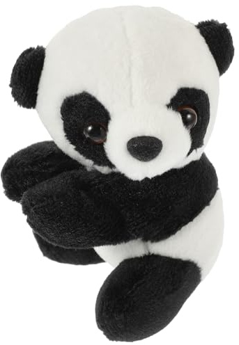 Abaodam Pince à Mémo Panda en Peluche Douce et Décorative Rembourrage en Coton PP, Maison Bureau, Accessoire Charmant pour Décoration et Organisation