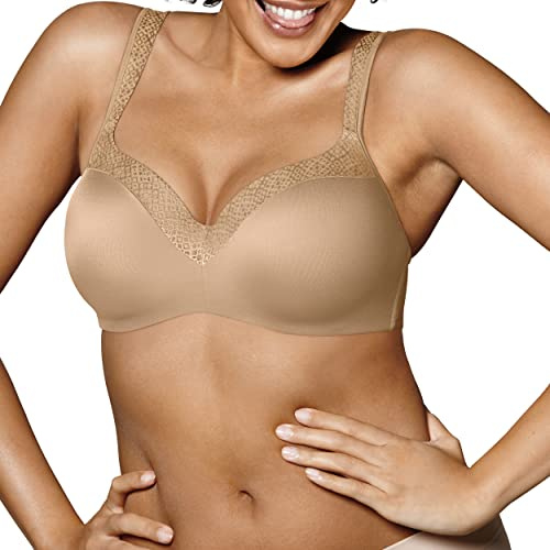 Playtex Women's Secrets Shapes & Supports Balconette Full Figure, Sujetador, Beige (Nude), 110C