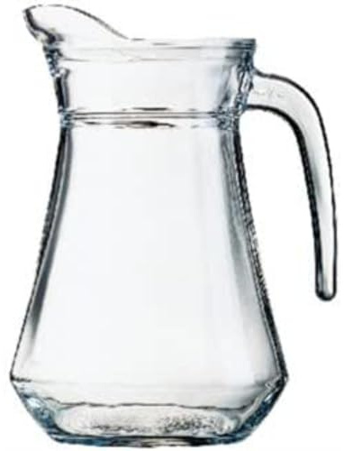 Arcoroc CH988 Glass Jug, 1.3 L/45.8 oz. (Pack of 6)