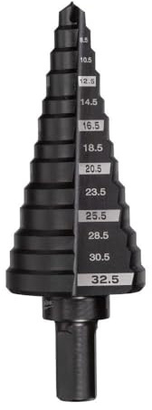 Milwaukee - Broca escalonada M6-M32