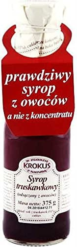 Sirop de fraise 375g Krokus