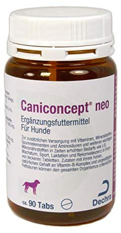 Dechra - Caniconcept neo Ergänzungsfuttermittel für Hunde 90 Tabletten