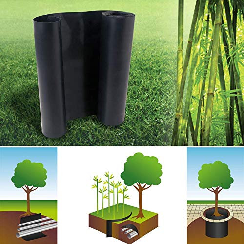 IDMarket - Barriera antiradice di bambù 5m 800gr antirizomi H.80 cm