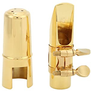 Saxophon-Mundstücke, Saxophon-Mundstück-Kit-Teile Durable für Anfänger für Althorn für Blasinstrumente(Brise Nr. 7)