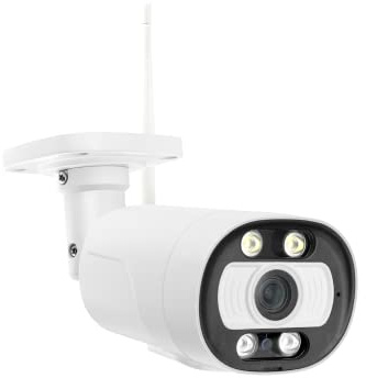 Safe2Home 1x Funk PT (Schwenkbar) Überwachungskamera Full HD Cam für Funk Videoüberwachung Kamera Nachtsicht Lautsprecher Bewegungserkennung Aufzeichnung