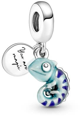 MGIUL Charms 925 Sterling Silber Armbänder Cartoon Tier Hund Blume Chamäleon Liebe Perlen Halloween Geburtstag Weihnachten Schmuck Geschenk für Damen