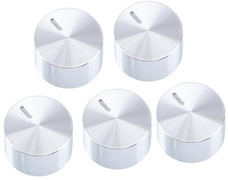 Beatifufu 5stücke Teiliges Ersatz Brennersteuerknöpfe Für Gasherde Kompatibel Einfache Montage Robustes Aluminiumlegierung Praktisches Zubehör Zur Herdreparatur Und Ersatz Defekter Drehregle