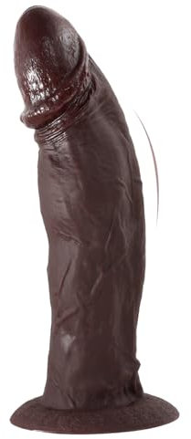 23cm Realistischer Riesiger Dicker Dildo,Weiches Silikon Körper-Sicheres Material Lebensechter Penis mit Starkem Saugnapf,Vagina Anal Spiel Erwachsene Sex Spielzeug & Spiele für Frauen Männer