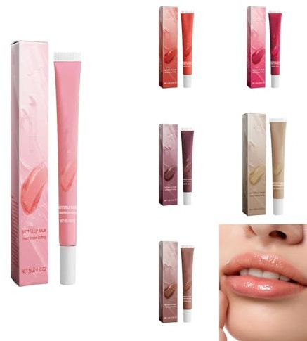 Lip Feuchtigkeitsspendender Lippenbalsam für Einen Hauch Winter-Lippenstift Pflegender Spendet Glanz sofort Feuchtigkeit Ton beruhigende Lippenpflegestift Bio (10.3X3cm)