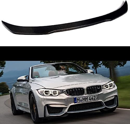 ChegLI Auto Heckspoiler für BMW 4 Series Convertible Cabriolet 2013-2022, Kofferraumspoiler Rear Wing Car Roof Spoiler Wings Heckklappe Dachspoiler Accessories Modifikation