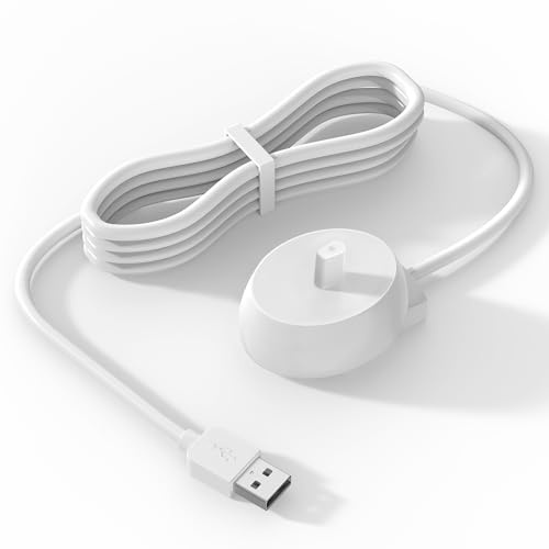 für Oral B USB Ladegerät, Elektrische Zahnbürste Ladestation für Braun Oral B iO6, iO5, iO4, iO3, Genius X, Pro 3000, Vitality, Pro 3500, 2500, 1000, Kids, Type 3757 Charger