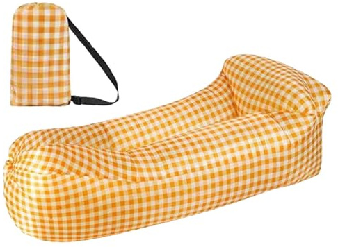 Aufblasbares Sofa | Aufblasbarer Strandstuhl mit tragbarer Liege | Aufblasbare Liege wasserdicht für den von Schwimmbädern, Bootsparks