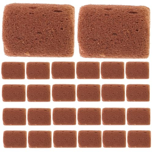 COLLBATH 100 Stück Anzuchtblöcke Torffrei Erdloser Nährstoffblock aus Biologisch Abbaubarem Material Hohe Wasseraufnahme für Balkon und Gartenpflanzen
