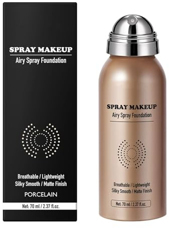 GkgWuxf Luftborste smink foundation, 70 ml långsiktig hållbarhet täckpenna | Dimma spray | för festligheter resor bröllop evenemang damer