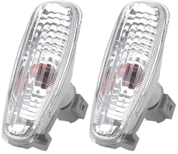 VSESTCDPB Indicador del espejo lateral Para Kia Para Ceed 2006 2007 2008 2009 2010 2011 2012 Luz De Señalización Lateral De Coche Luz Intermitente De Giro 12V 92303-3L100(2 piezas)
