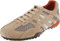 Geox Men's Uomo Snake Sneakers, Beige Dk Orange, 9 UK
