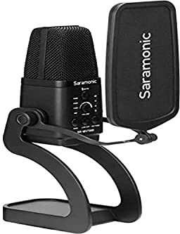 Saramonic Micrófono de Condensador SR-MV7000 con Multi-Pattern XLR y USB