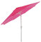 Mendler Sonnenschirm N18, Gartenschirm, Ø 2,7m neigbar Polyester/Alu 5kg - pink