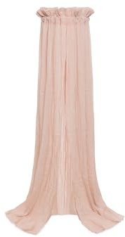 Jollein Ciel de lit Vintage Rose Sauvage - Hauteur 155 cm - Certifié Oeko-Tex - Baldaquin pour Chambre d'enfant - Lit de bébé