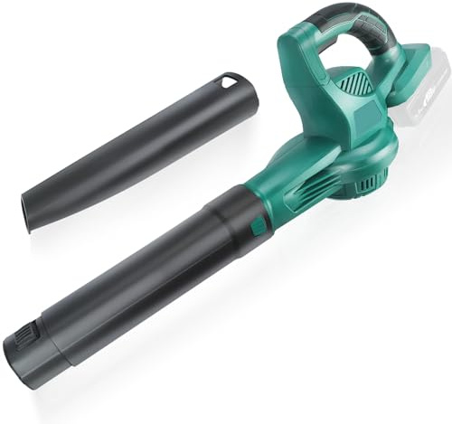 Souffleur de Feuilles sans Fil Compatible avec Batterie 18 V, souffleurs et aspirateurs électriques compacts 2 en 1, souffleurs de Feuilles de Jardin pour la Neige, Le Nettoyage de Patio, de terrass