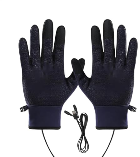 Ski-Fäustlinge Beheizte Fäustlinge, Beheizte Skihandschuhe, Wiederaufladbare Winter-Ski-Fäustlinge für Damen, Winter Warme Touchscreen-Ski-Fäustlinge Wiederaufladbare Winter-Ski-Fäustlinge für Fahren