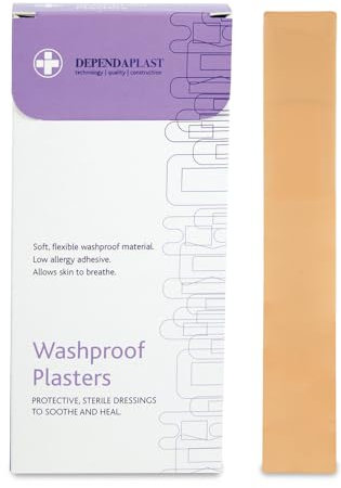 Reliance Medical Dependaplast REL557 Finger Extension Plaster, Washproof (Pack of 50)
