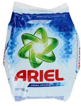 Ariel Doble Poder Waschmittel Dos (500g) Paquetes / Zwei 500g Pakete