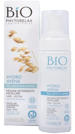 PhytorelaxLaboratories Mousse Micellare, Avena, 150 Millilitro
