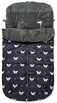 Pirulos Koala Velour - Saco carro, color negro