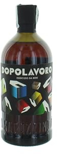 Dopolavoro, Amaro alle Erbe, 500 ml, Amaro con Note Agrumate e Speziate, Ideale Liscio o con Soda o Tonica, da Infusi di Estratti di Erbe e Scorze di Agrumi Calabresi, Idea Regalo, 18% Vol.