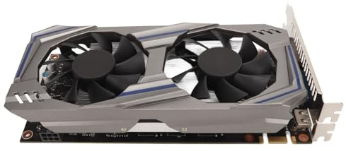 Sxhlseller GTXGraphics Card, GTX550Ti 8G 128BIT GDDR5 Tarjeta Gráfica para Juegos con Doble Ventilador, PCI Express2.0 Soporte de Tarjeta Gráfica para Computadora HDMI VGA DVI para PC de