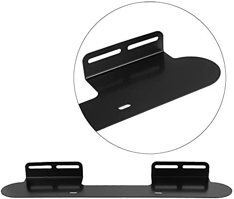 Für SONOS Beam Gen1 / Beam Gen2 Halter SONOS Beam Gen1 / Beam Gen2 Wandhalterung Ständer Metall Halterung Zubehör,Smart Home Lautsprecher Zubehör Rack(SONOS Beam Gen1 / Beam Gen2,Schwarz,SON-G2) 1PCS