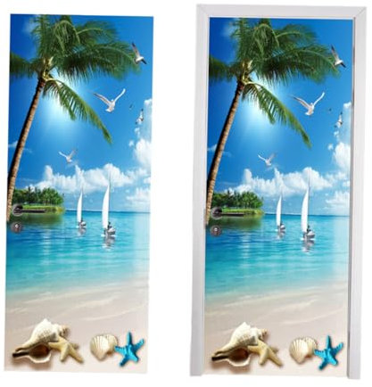 BESTonZON 2st Wandtattoo Für Die Küche Wandaufkleber Für Schlafzimmerfrauen Tapete Für Schlafzimmer Bodenaufkleber Wanddekor Aufkleber Hintergrund Küchenwand Türaufkleber 3d Persönlichkeit