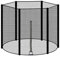 AMENGJ Rete Tappeto Elastico Rete Protettiva for Trampolino Anti-Caduta Trampolino Tappetino da Salto 6 Piedi 183 cm Parti di Ricambio for Protezione Trampolino