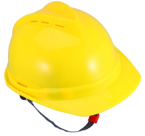 DIYEAH Casco Sicurezza Giallo Per Antiurto Traspirante Per Uomo e Protezione Testa in Edilizia
