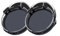 4 Stück Nabendeckel 75MM, Radnabenkappen, Felgendeckel, Auto Zubehör für Radnaben, Universal ABS Nabenkappen(Schwarz) - Waterproof, Dustproof, Wear-Resistant and Anti-Rust