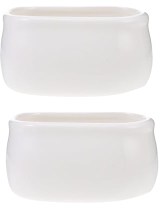 BEBEMOKO 2piezas Azucarero Forma De Huevo Tarros De Cerámica Para Cocina Perfectos Para Almacenar Dulces y Sobres De Azúcar Recipientes De Cerámica Dulces