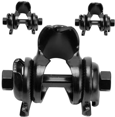 Anneome 3 piezas Abrazadera Sillín Bicicleta Metálica Ajustable con Liberación Rápida Collarín Aluminio para Montaje Sillines Estándar y Montaña Accesorios Bici Montaña Resistentes