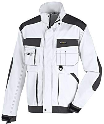 teXXor Bundjacke Antigua, robuste Arbeitsjacke T/C Canvas, 48, weiß, 4164