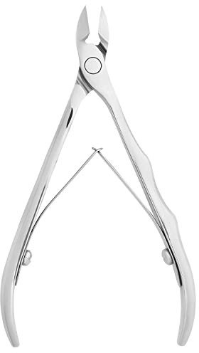 K-12 Profi Hautzange Staleks Länge 12cm Schnitt 1,0cm Lederschutzhülle