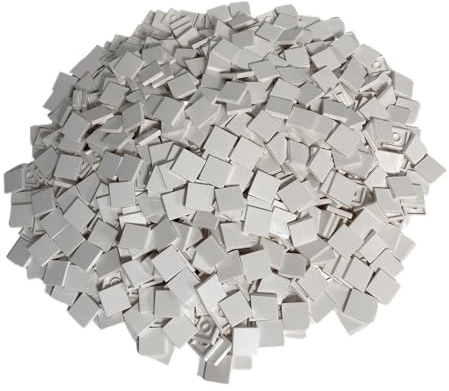 Lego® Fliesen Weiss - 100 Stück 2x2 Bausteine - Lego® Classic Basic - Konstruktionspielzeug, Lernspielzeug zur Entwicklung und zum Lernen für Kinder ab 3 Jahre