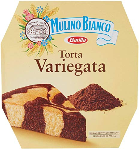 3 X Mulino Bianco Torta Pie Variegata con cioccolata goccia torta 400 G