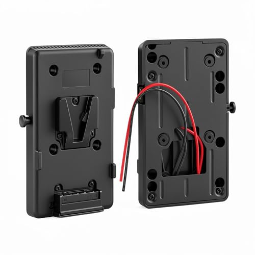 HangTon V-Lock Batterie-Montageplatte Netzteil-Adapter-Kit D-Tap (DIY)