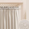 ROOM99 Outdoorvorhäng mit Kräuselband Garden Line 155 x 250 cm Breite x Höhe Outdoor Vorhang wetterfest Wasserdicht Sichtschutz Sonnenschutz Gardinen Garten Winddicht Hellbeige, 1 Stück