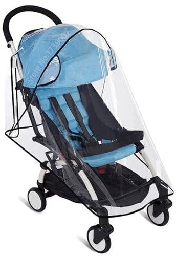 ROMIRUS Protections pluie et vent Housse de pluie Compatible pour poussette Babyzen YOYO2 YOYO+