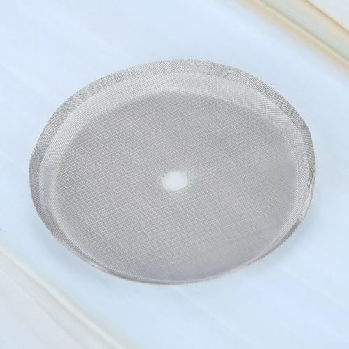 Filtre de rechange en acier inoxydable pour cafetières à piston française 10,2 cm, facile à nettoyer