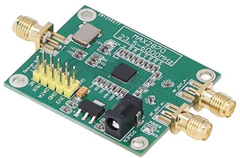 JUROUPI RF Modulo Scheda del Generatore di Segnale USB 5 V Alimentatore 23,5-6000 MHz