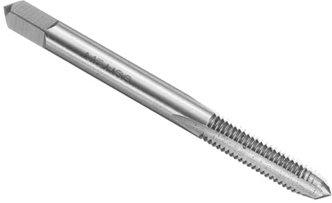 QUARKZMAN Hand Gewindebohrer, M5x0,8 Metrisch Gewindeschneider, Rechtshänder Legierter Werkzeugstahl, Geradnut-Mittelschneider (MB)