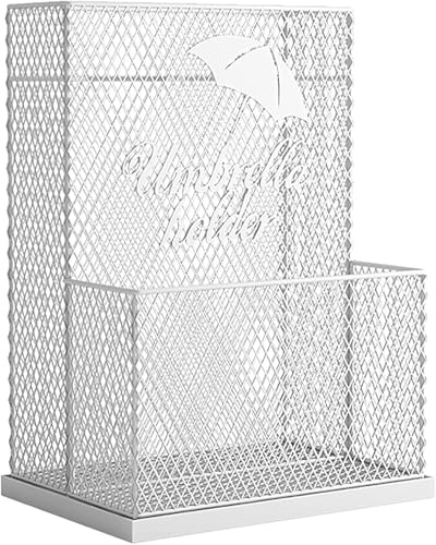 Umbrella Stand Hollow-out Umbrella Stand for Apartment/Hall Entryway/Front Door, Freestanding Metal